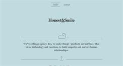 Desktop Screenshot of honestandsmile.com